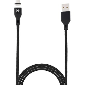 Image 1 of Tellur Кабел Tellur TLL155383, от USB A(м) към USB Micro B(м), 1m, черен, магнитен (TLL155383)