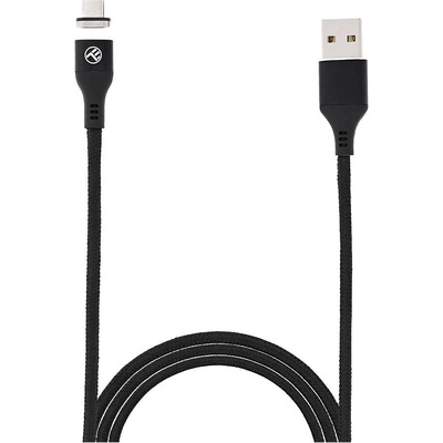 Tellur Кабел Tellur TLL155383, от USB A(м) към USB Micro B(м), 1m, черен, магнитен (TLL155383)