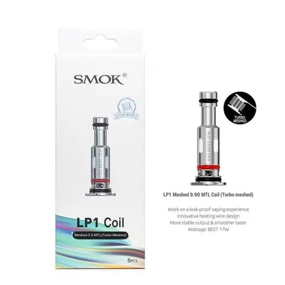 Smok Изпарителна глава Smok LP1 TURBO Meshed 0.9ohm MTL