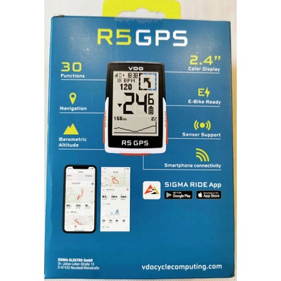 VDO R5 GPS Top Mount set