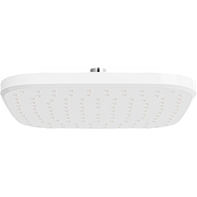 Mexen D-33 душ пита 23x23 см, бяла/хром - 79733-02 (79733-02)