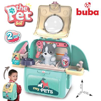 Комплект домашен любимец Buba Куче 008-967 -1, Раница
