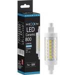 Mexen Vega Димируема LED крушка R7S, 7W, Студена светлина - 6500K, 800 lm - L125-R7S-0765-01 (L125-R7S-0765-01)