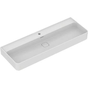 Ideal Standard Strada II - Умивалник 120x43 см, с преливник, с отвор за смесител, с Ideal Plus, бял T3006MA (T3006MA)