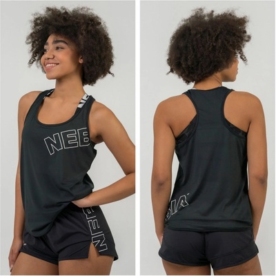 Nebbia FIT Activewear Racer Back 441 černá