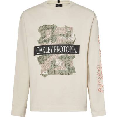 Oakley Мъжка блуза с дълъг ръкав Oakley MTN Ridge L/S Tee Longsleeve - Mist - размер XL (216-7648-0214)