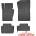 FroGum Гумени стелки Frogum съвместими с BMW X3 (E83) - (2003-2010) (51254)