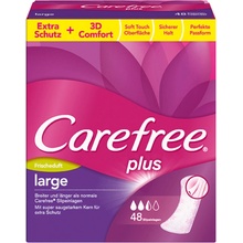 Carefree Plus Large slipové vložky se svěží vůní 48 ks