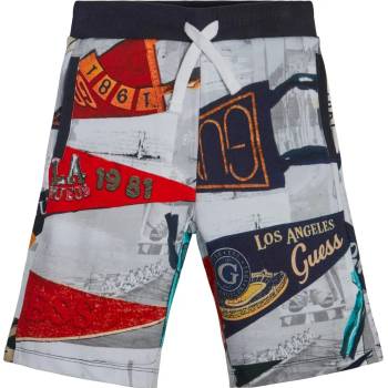 Image 1 of Guess Къси спортни панталони с флагове за момче Guess