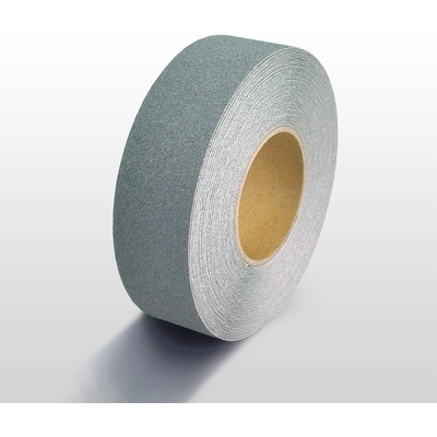Protiskluzová páska standard WT-5411 – minerální granulát v syntetické pryskyřici, tmavě šedá, 50 mm × 6 m