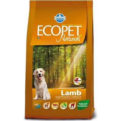 Ecopet Natural Lamb Mini 12 kg