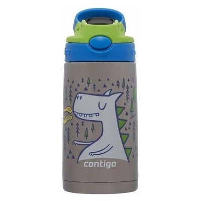 Contigo Easy Clean SS Matcha Dragon šedá Termo láhev 380 ml
