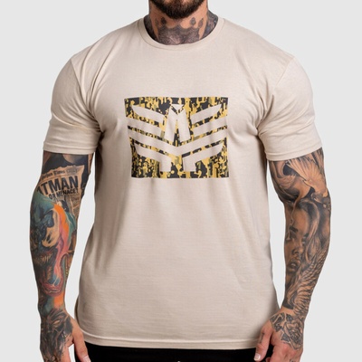 Iron Aesthetics pánské tričko Tactical sand – Zboží Dáma