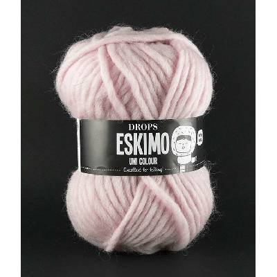 Příze DROPS Snow uni color 51 - zapudrovaná růžová