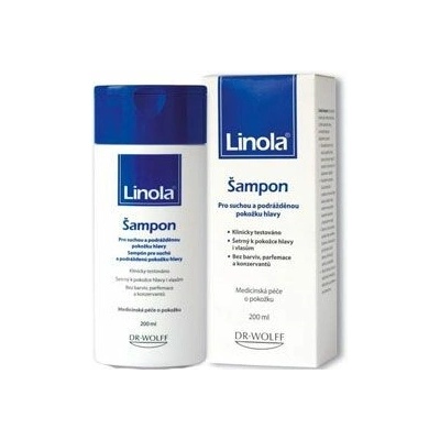 Linola Shampoo šampon pro citlivou a podrážděnou pokožku hlavy 200 ml