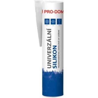 PRO-DOMA Silikon univerzální 310 ml transparentní