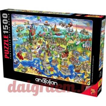 Image 1 of Anatolian Пъзел anatolian 4557 - 1500 части - Европейски забележителности (p4557)