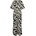 VERO MODA Гащеризон Vero moda Agnete 3/4 sleeve jumpsuit - Multicolor (Black / Aop Graphic Sand Dollar)