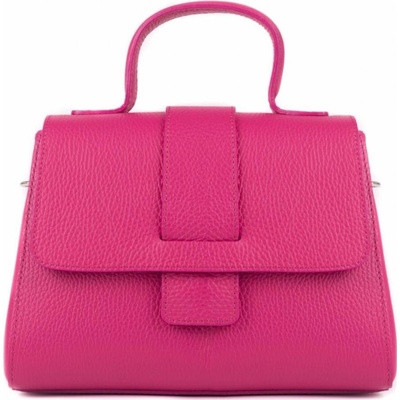 Segali dámská kožená crossbody kabelka Rosy Fuchsia