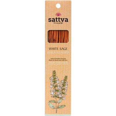 Sattva White Sage Vonné tyčinky 15 ks – Zboží Dáma