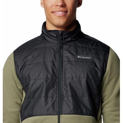 Columbia Basin Butte Fleece Full Zip Stone Green Shark