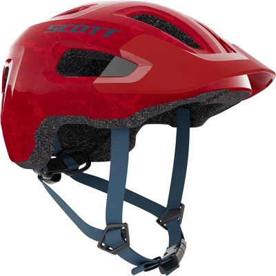 SCOTT Детска каска за планинско колоездене Scott Kid's Helmet Supra (CE) Bike helmet - Corsa Red - размер XXS 45-50 cm (851-1903-0211)