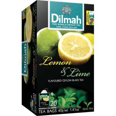 Dilmah Čaj černý citron limetka 40 g