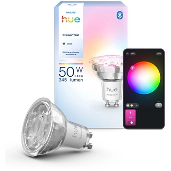 Philips Hue White and colour ambience 8720169392427 смарт осветление Умна крушка Bluetooth/Zigbee 4, 7 W (929004235701)