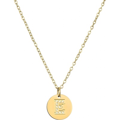 HARAHU Колие Абецеда - e / Златна kp21211 (21211)