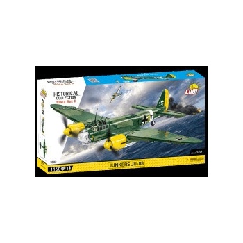 COBI 5733 World War II Nemecké viacúčelové bojové lietadlo Junkers JU-88 C