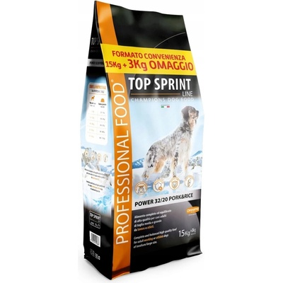 Top Sprint Power Pork & Rice 15 kg
