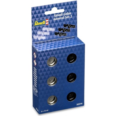 Revell Sada barev Email Color General Set 2 Gloss 6 x 14 ml