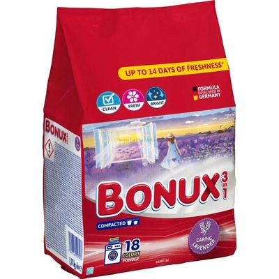 Bonux Color 3v1prací prášek Lavander 1,17 kg 18 PD – Hledejceny.cz