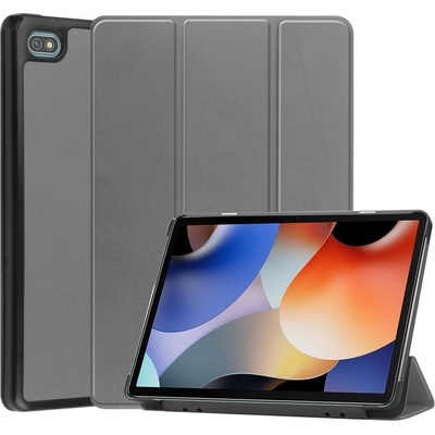 Vsechnonamobil 73019 LEATHER Zaklápací kryt pre Oscal Pad10 šedý