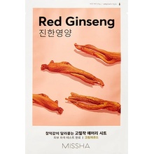 Missha Airy Fit Sheet Mask Red Ginseng plátýnková maska s výtažkem z ženšenu 19 g