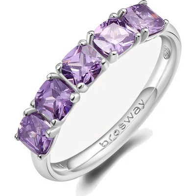 Brosway prsteň Fancy Magic purple BWFMP24