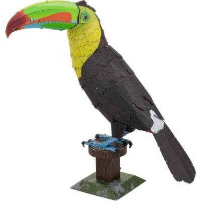 Metal Earth Ocelová stavebnice Tukan kýlovitý