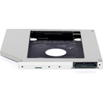 Makki тънко кади за лаптоп Laptop Caddy 9.5mm SATA3 with LED/switch MAKKI-CADDY-95-LS (MAKKI-CADDY-95-LS)