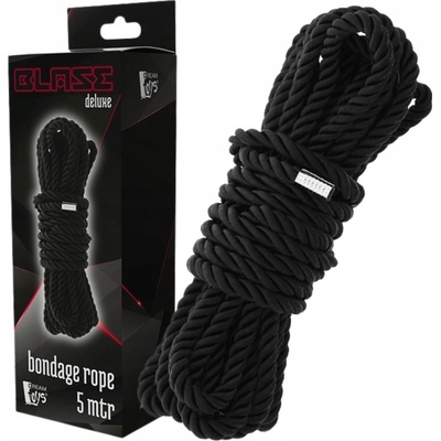 Dream Toys Blaze Deluxe Bondage Rope Black 5 m