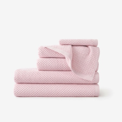 Goldea bavlnený uterák micro pure pastelovo ružový 30 x 50 cm