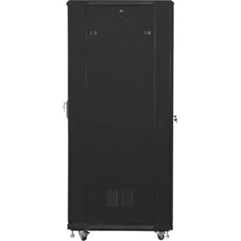 Lanberg rack cabinet 19" free-standing 47U - 800x800 self-assembly flat pack, black (FF01-8847-12B)