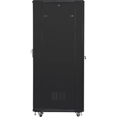 Lanberg rack cabinet 19" free-standing 47U - 800x800 self-assembly flat pack, black (FF01-8847-12B)
