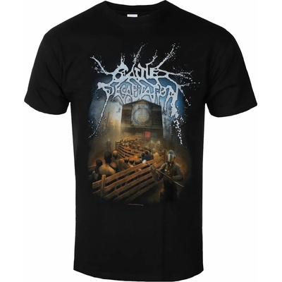 Plastic head мъжка тениска cattle decapitation - harvest floor - ЧЕРЕН - plastic head - ph12869