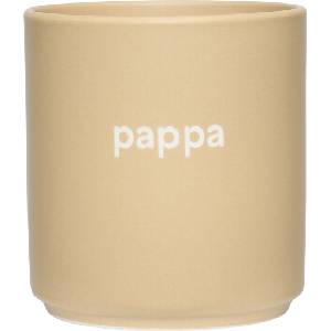 Design Letters Чаша халба Favourite Vip Pappa бежова (10101002BEIGEPAPPA)