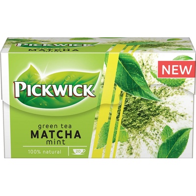 Pickwick Zelený čaj s jasmínem 20 x 1,5 g