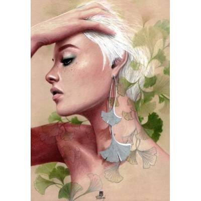 Grafika - Puzzle Misstigri: Gingko - 1 000 piese