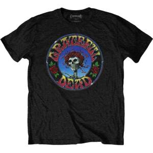 The Grateful Dead Bertha Circle Vintage Wash Black 2XL Риза (GRATETS08MB05)