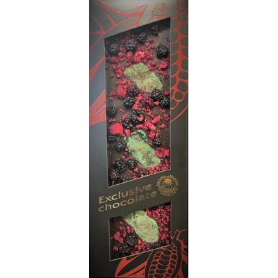 SEVERKA hořká exclusive s ostružinami malinami a mátou 120 g