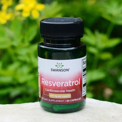 Swanson Resveratrol Resveratrol 100 100 mg 30 kapslí