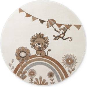 Villeroy & Boch Кремав детски килим ø160 cm Roar like a Lion - Villeroy&Boch (106307-160)